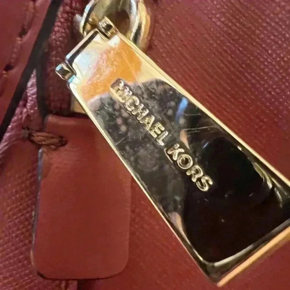 Michael Kors Edith Small Saffiano Leather Satchel - Picture 12 of 14